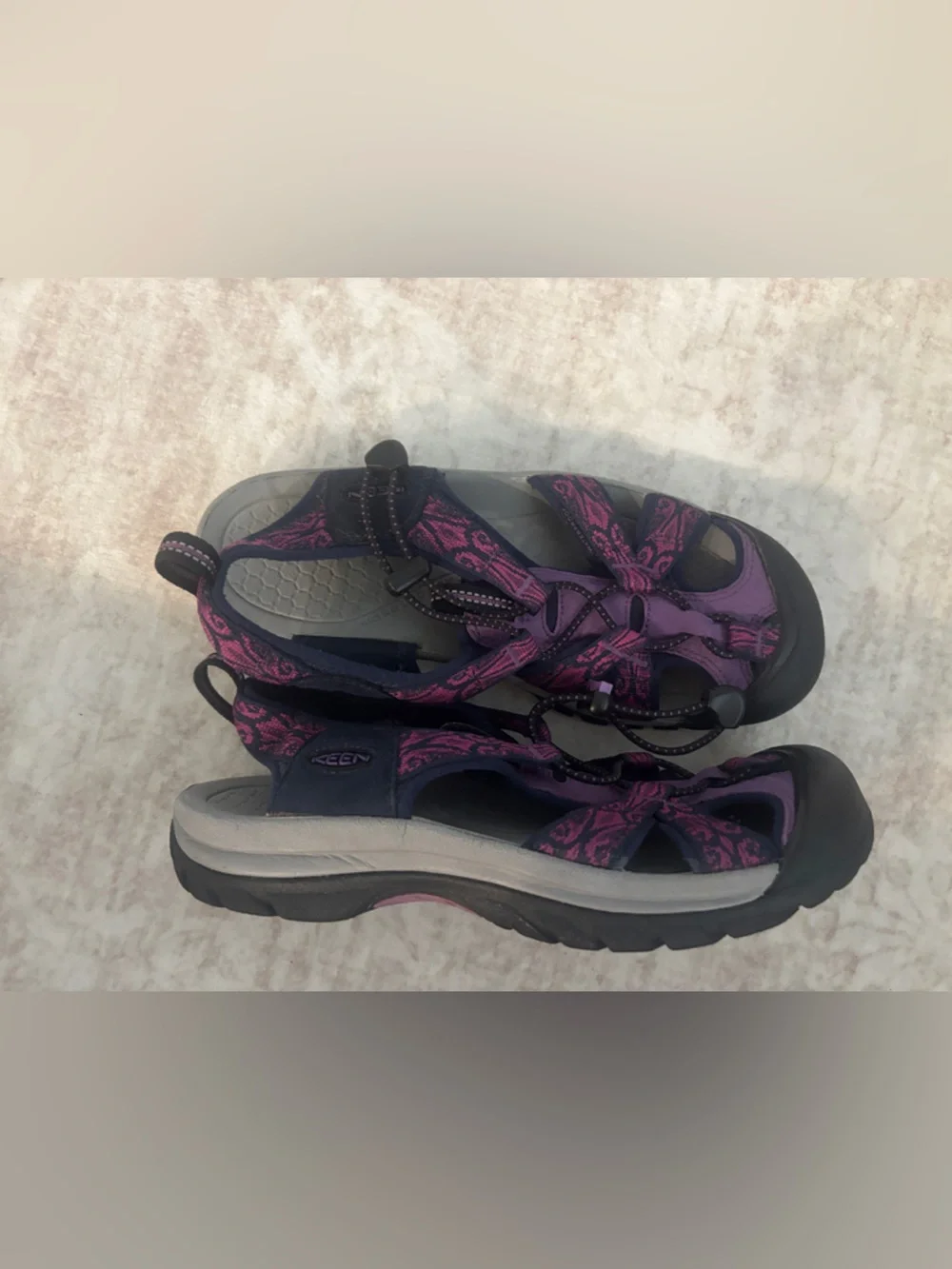 Keen Women's Purple and Black Outdoor Sport Sandals - Picture 2 of 2